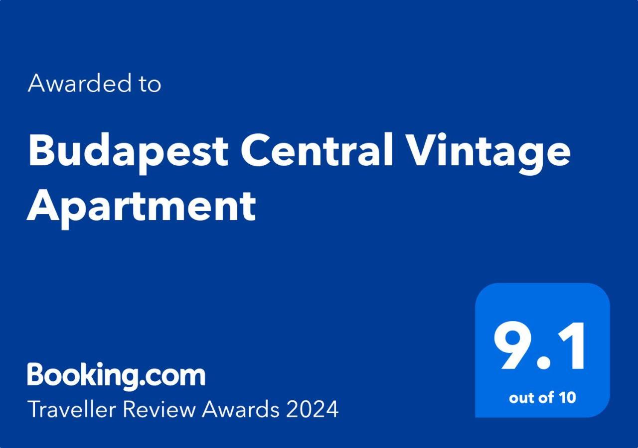 Budapest Central Vintage Apartment المظهر الخارجي الصورة